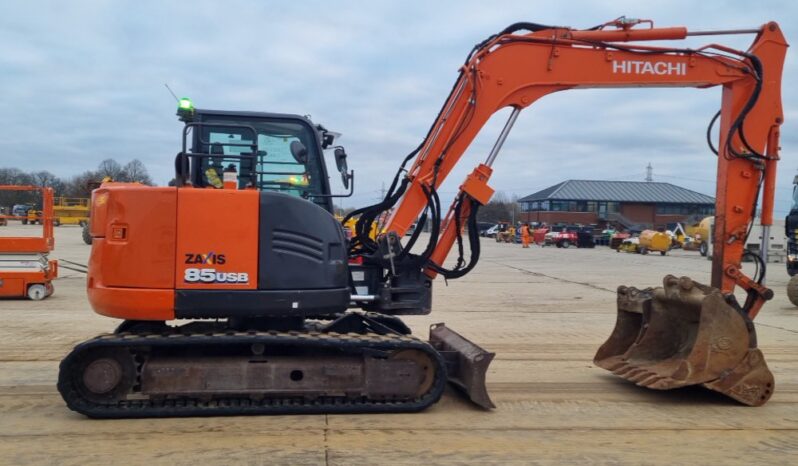 2019 Hitachi ZX85USB-6 6 Ton+ Excavators For Auction: Leeds – 5th, 6th, 7th & 8th March 2025 @ 8:00am full