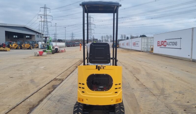 Unused 2024 JPC KV12 Micro Excavators For Auction: Leeds – 5th, 6th, 7th & 8th March 2025 @ 8:00am full