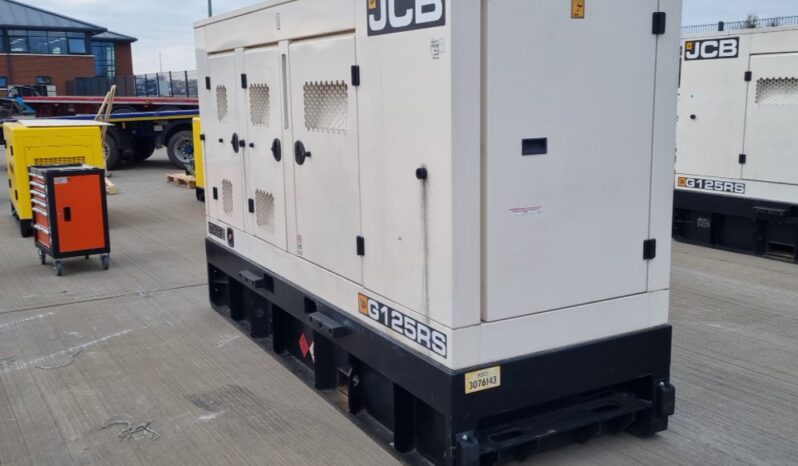 2022 JCB G125RS Generators For Auction: Leeds – 5th, 6th, 7th & 8th March 2025 @ 8:00am full