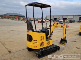 Unused 2024 JPC KV12 Micro Excavators For Auction: Leeds – 5th, 6th, 7th & 8th March 2025 @ 8:00am full