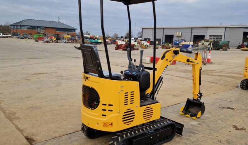 Unused 2024 JPC KV12 Micro Excavators For Auction: Leeds – 5th, 6th, 7th & 8th March 2025 @ 8:00am full