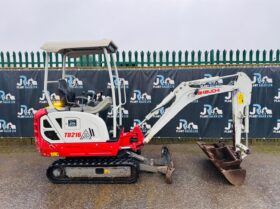 2020 Takeuchi TB216 Excavator full