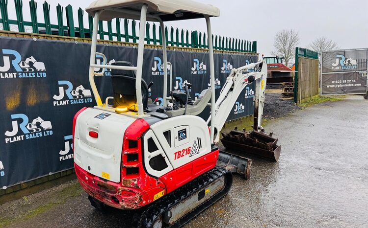 2020 Takeuchi TB216 Excavator full