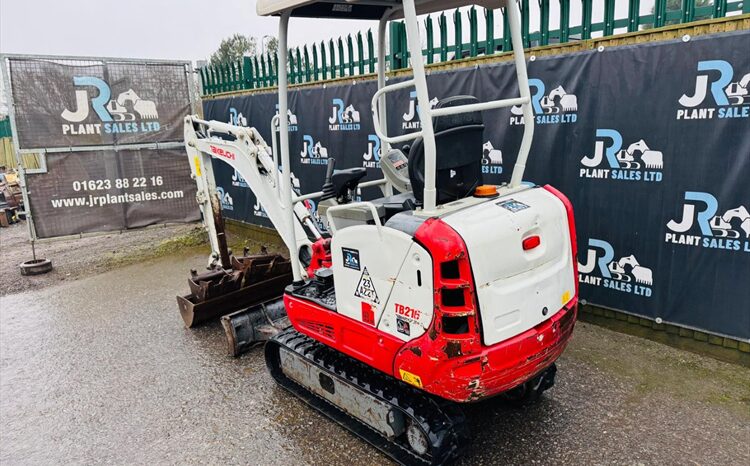 2020 Takeuchi TB216 Excavator full