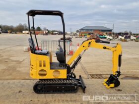 Unused 2024 JPC KV12 Micro Excavators For Auction: Leeds – 5th, 6th, 7th & 8th March 2025 @ 8:00am full