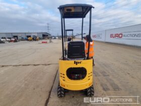 Unused 2024 JPC KV12 Micro Excavators For Auction: Leeds – 5th, 6th, 7th & 8th March 2025 @ 8:00am full