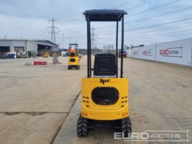 Unused 2024 JPC KV12 Micro Excavators For Auction: Leeds – 5th, 6th, 7th & 8th March 2025 @ 8:00am full