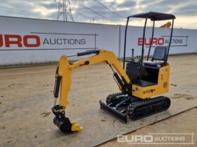 Unused 2024 JPC KV12 Micro Excavators For Auction: Leeds – 5th, 6th, 7th & 8th March 2025 @ 8:00am