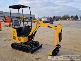 Unused 2024 JPC KV12 Micro Excavators For Auction: Leeds – 5th, 6th, 7th & 8th March 2025 @ 8:00am full