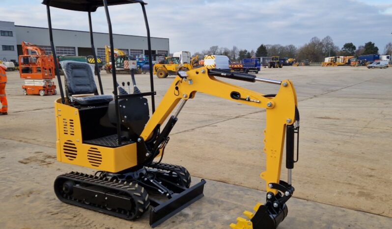 Unused 2024 JPC KV12 Micro Excavators For Auction: Leeds – 5th, 6th, 7th & 8th March 2025 @ 8:00am full