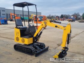 Unused 2024 JPC KV12 Micro Excavators For Auction: Leeds – 5th, 6th, 7th & 8th March 2025 @ 8:00am full