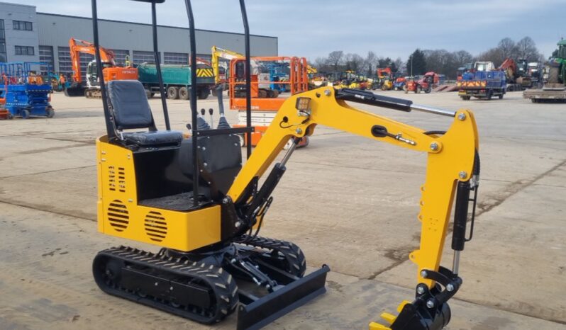 Unused 2024 JPC KV12 Micro Excavators For Auction: Leeds – 5th, 6th, 7th & 8th March 2025 @ 8:00am full