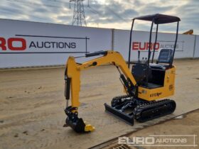 Unused 2024 JPC KV12 Micro Excavators For Auction: Leeds – 5th, 6th, 7th & 8th March 2025 @ 8:00am