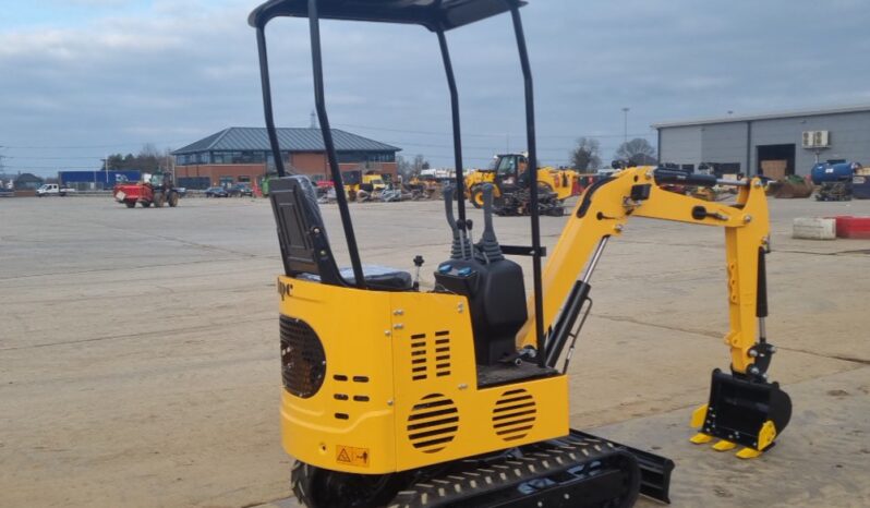 Unused 2024 JPC KV12 Micro Excavators For Auction: Leeds – 5th, 6th, 7th & 8th March 2025 @ 8:00am full