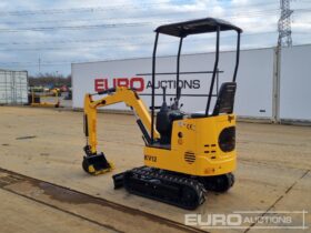 Unused 2024 JPC KV12 Micro Excavators For Auction: Leeds – 5th, 6th, 7th & 8th March 2025 @ 8:00am full