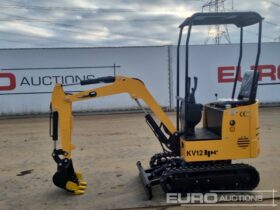 Unused 2024 JPC KV12 Micro Excavators For Auction: Leeds – 5th, 6th, 7th & 8th March 2025 @ 8:00am full