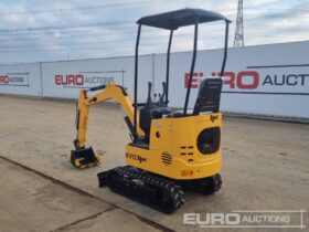 Unused 2024 JPC KV12 Micro Excavators For Auction: Leeds – 5th, 6th, 7th & 8th March 2025 @ 8:00am full