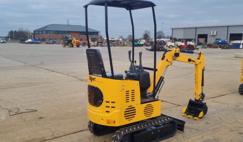 Unused 2024 JPC KV12 Micro Excavators For Auction: Leeds – 5th, 6th, 7th & 8th March 2025 @ 8:00am full