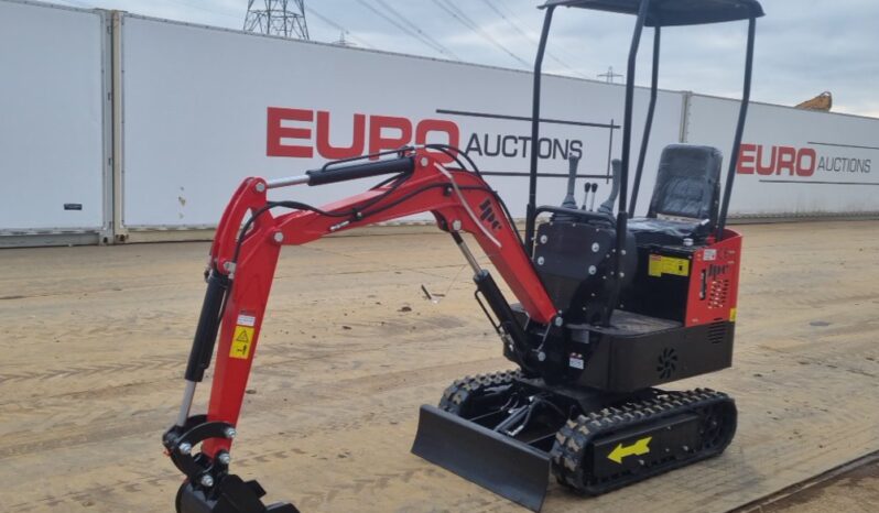 Unused 2024 JPC HT12 Micro Excavators For Auction: Leeds – 5th, 6th, 7th & 8th March 2025 @ 8:00am