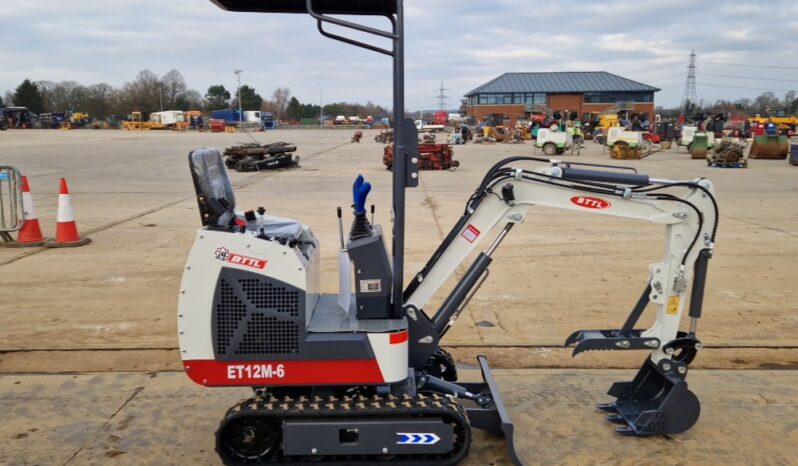 Unused 2024 BTTL BTTL-12 Micro Excavators For Auction: Leeds – 5th, 6th, 7th & 8th March 2025 @ 8:00am full