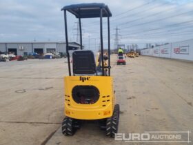 Unused 2024 JPC KV12 Micro Excavators For Auction: Leeds – 5th, 6th, 7th & 8th March 2025 @ 8:00am full