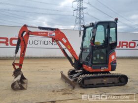 2015 Kubota U27-4 Mini Excavators For Auction: Leeds – 5th, 6th, 7th & 8th March 2025 @ 8:00am