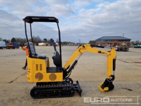 Unused 2024 JPC KV12 Micro Excavators For Auction: Leeds – 5th, 6th, 7th & 8th March 2025 @ 8:00am full