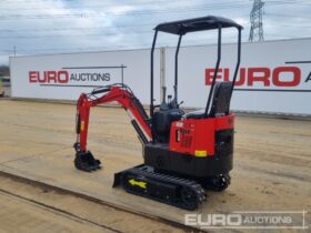 Unused 2024 JPC HT12 Micro Excavators For Auction: Leeds – 5th, 6th, 7th & 8th March 2025 @ 8:00am full