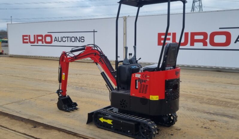 Unused 2024 JPC HT12 Micro Excavators For Auction: Leeds – 5th, 6th, 7th & 8th March 2025 @ 8:00am full