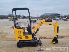 Unused 2024 JPC KV12 Micro Excavators For Auction: Leeds – 5th, 6th, 7th & 8th March 2025 @ 8:00am full