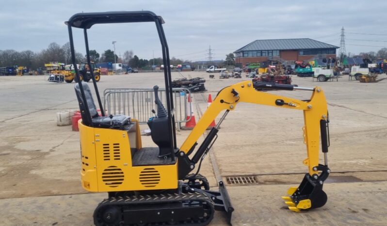 Unused 2024 JPC KV12 Micro Excavators For Auction: Leeds – 5th, 6th, 7th & 8th March 2025 @ 8:00am full