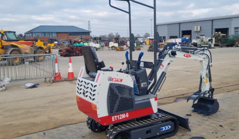 Unused 2024 BTTL BTTL-12M-6 Micro Excavators For Auction: Leeds – 5th, 6th, 7th & 8th March 2025 @ 8:00am full