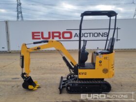 Unused 2024 JPC KV12 Micro Excavators For Auction: Leeds – 5th, 6th, 7th & 8th March 2025 @ 8:00am full