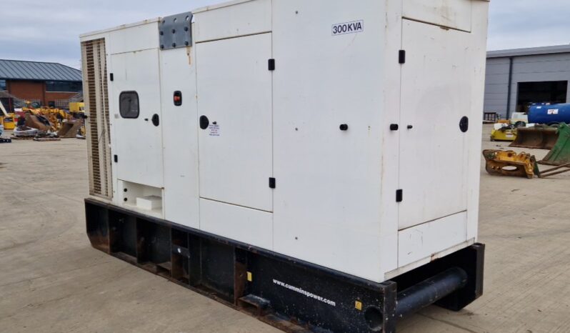 2017 Cummins 300kVA Generator, Cummins Engine Generators For Auction: Leeds – 5th, 6th, 7th & 8th March 2025 @ 8:00am