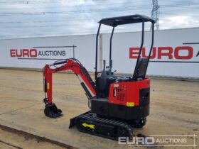 Unused 2024 JPC HT12 Micro Excavators For Auction: Leeds – 5th, 6th, 7th & 8th March 2025 @ 8:00am full