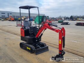 Unused 2024 JPC HT12 Micro Excavators For Auction: Leeds – 5th, 6th, 7th & 8th March 2025 @ 8:00am full