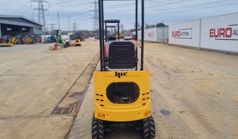 Unused 2024 JPC KV12 Micro Excavators For Auction: Leeds – 5th, 6th, 7th & 8th March 2025 @ 8:00am full