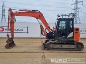 2018 Hitachi ZX85USB-5A 6 Ton+ Excavators For Auction: Leeds – 5th, 6th, 7th & 8th March 2025 @ 8:00am full