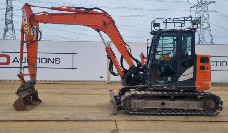 2018 Hitachi ZX85USB-5A 6 Ton+ Excavators For Auction: Leeds – 5th, 6th, 7th & 8th March 2025 @ 8:00am full