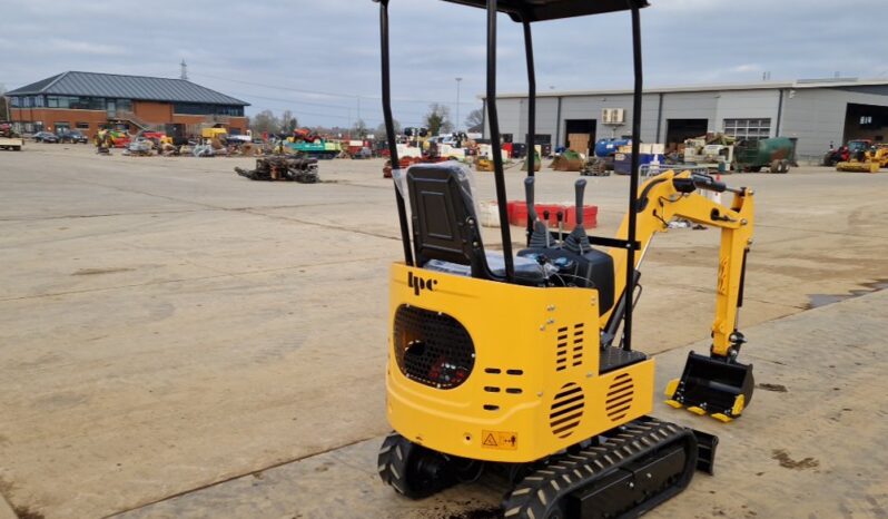 Unused 2024 JPC KV12 Micro Excavators For Auction: Leeds – 5th, 6th, 7th & 8th March 2025 @ 8:00am full