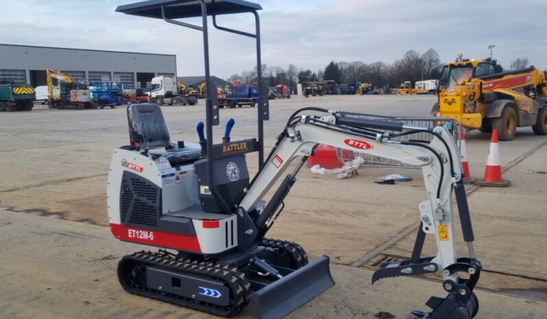 Unused 2024 BTTL BTTL-12M-6 Micro Excavators For Auction: Leeds – 5th, 6th, 7th & 8th March 2025 @ 8:00am full