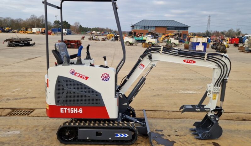 Unused 2024 BTTL BTTL15H-6 Micro Excavators For Auction: Leeds – 5th, 6th, 7th & 8th March 2025 @ 8:00am full