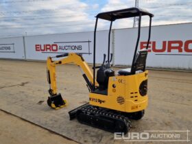 Unused 2024 JPC KV12 Micro Excavators For Auction: Leeds – 5th, 6th, 7th & 8th March 2025 @ 8:00am full