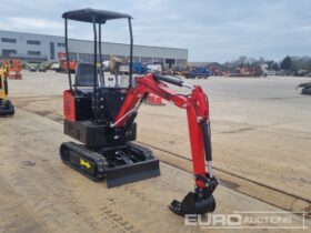 Unused 2024 JPC HT12 Micro Excavators For Auction: Leeds – 5th, 6th, 7th & 8th March 2025 @ 8:00am full