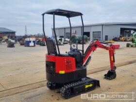 Unused 2024 JPC HT12 Micro Excavators For Auction: Leeds – 5th, 6th, 7th & 8th March 2025 @ 8:00am full