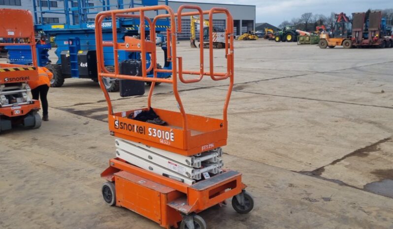 2019 Snorkel S3010E Manlifts For Auction: Leeds – 5th, 6th, 7th & 8th March 2025 @ 8:00am full