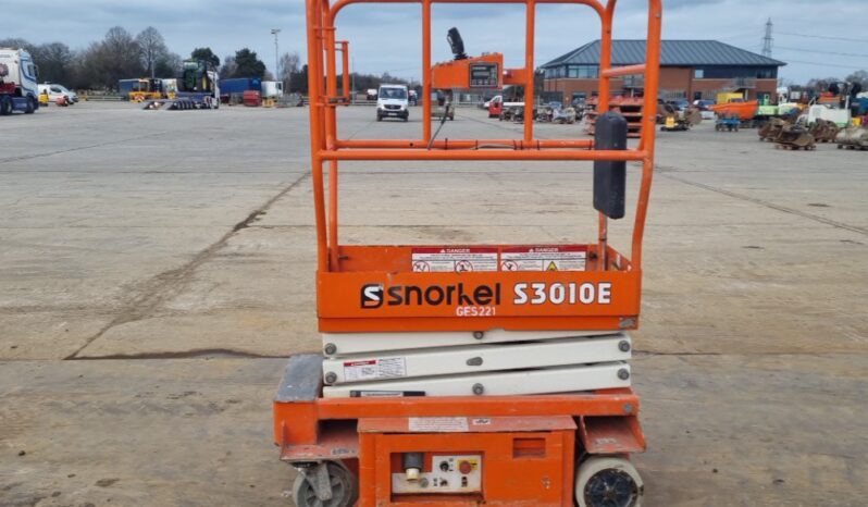 2018 Snorkel S3010E Manlifts For Auction: Leeds – 5th, 6th, 7th & 8th March 2025 @ 8:00am full