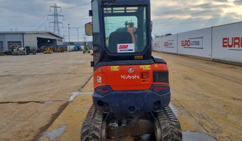 2016 Kubota U27-4 Mini Excavators For Auction: Leeds – 5th, 6th, 7th & 8th March 2025 @ 8:00am full