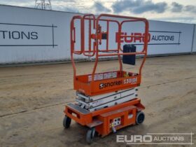 2019 Snorkel S3010E Manlifts For Auction: Leeds – 5th, 6th, 7th & 8th March 2025 @ 8:00am