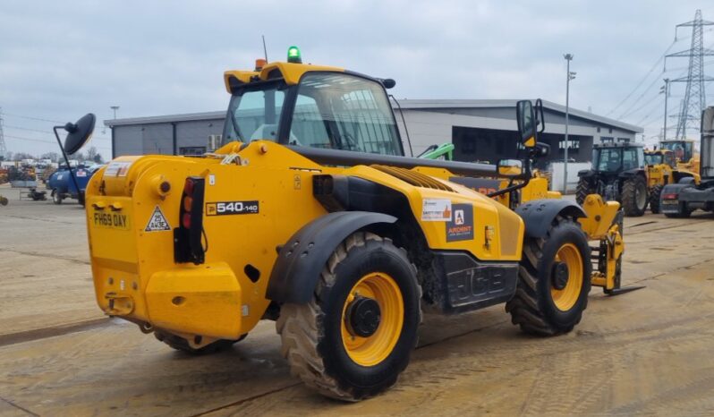 2020 JCB 540-140 Hi Viz Telehandlers For Auction: Leeds – 5th, 6th, 7th & 8th March 2025 @ 8:00am full